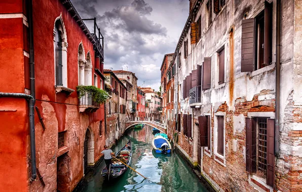 Картинка Venezia, Architecture, Gondola
