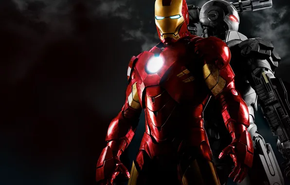 Cinema, gun, sky, weapon, power, Iron Man, Marvel, movie