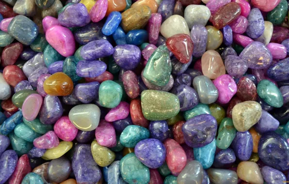Colors, pattern, stones