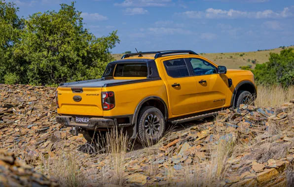 Картинка Ford, yellow, Ranger, Ford Ranger Wildtrak X