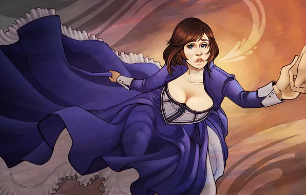 Платье, 2K Games, Elizabeth, Irrational Games, Bioshock Infinite