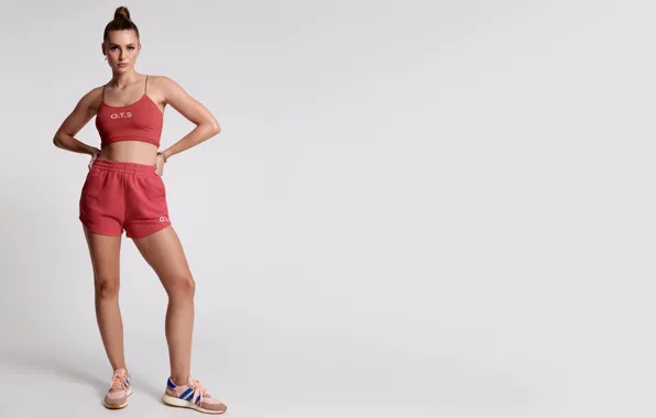 Картинка girl, shorts, model, tank top