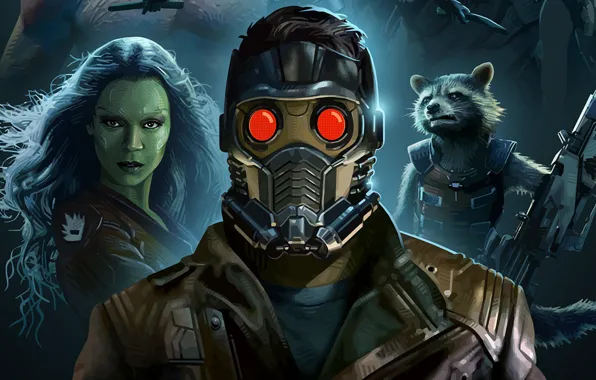 Картинка Marvel, Movie, Стражи Галактики, Guardians Of The Galaxy