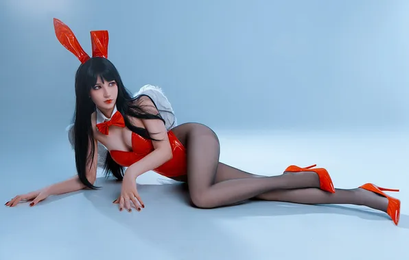 Картинка women, cosplay, skimpy clothes, Penka Rui, Cheremsha, bunny girl