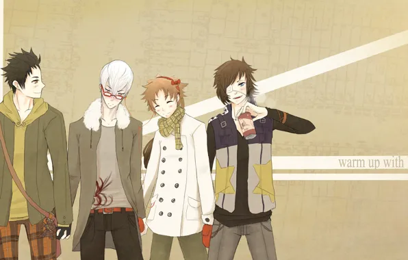 Стиль, фон, парни, Sengoku Basara, Эпоха Смут
