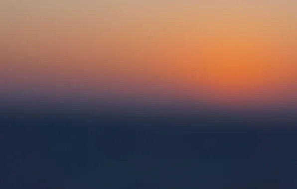 Twilight, sea, ocean, sunset, dusk