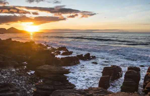 Картинка море, побережье, Испания, Norte de Gran Canaria