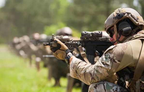 Картинка оружие, солдаты, United States Special Forces
