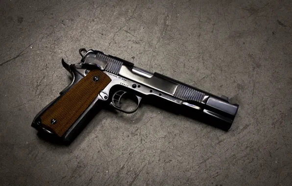 Картинка пистолет, фон, colt, m1911, самозарядный
