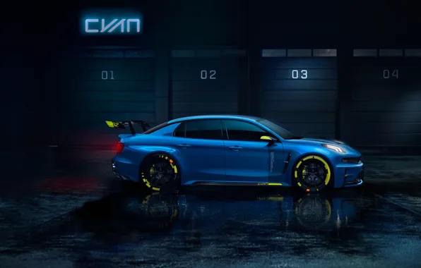 Вид сбоку, TCR, 2019, Lynk, LYNK&CO, LYNK&CO 03