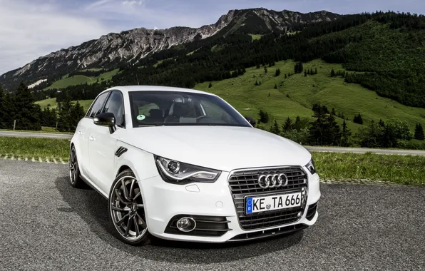 Пейзаж, горы, Audi, ABT, Sportback