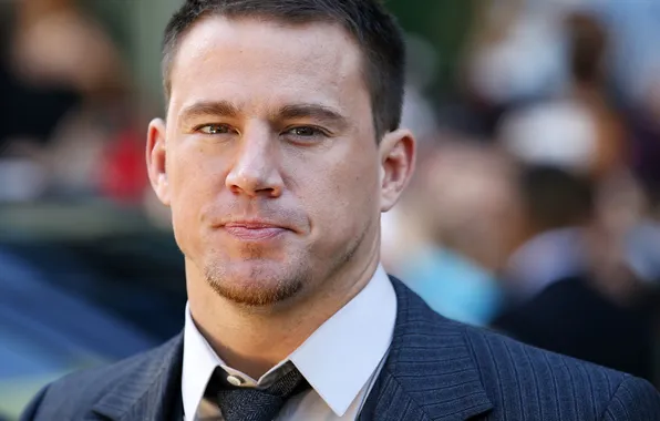 Взгляд, фото, портрет, костюм, актёр, Channing Tatum, Ченнинг Татум