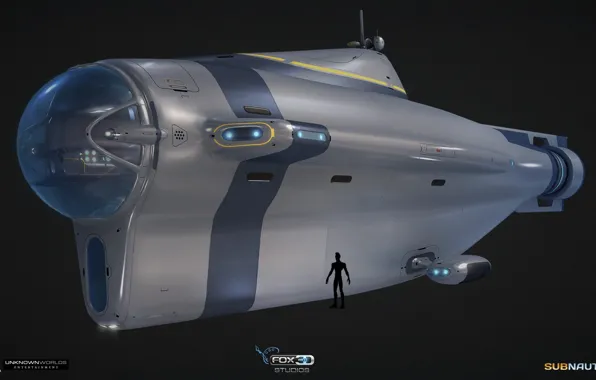 Транспорт, аппарат, Subnautica