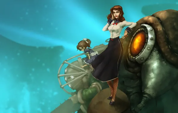 Little Sister, DLC, Elizabeth, BioShock Infinite, Songbird, Burial at Sea