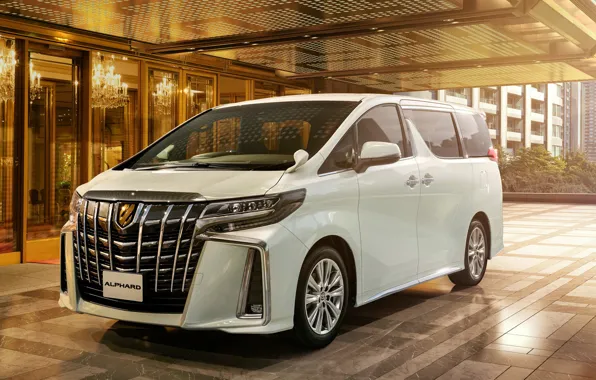 Картинка минивен, Toyota Alphard, Type Gold III