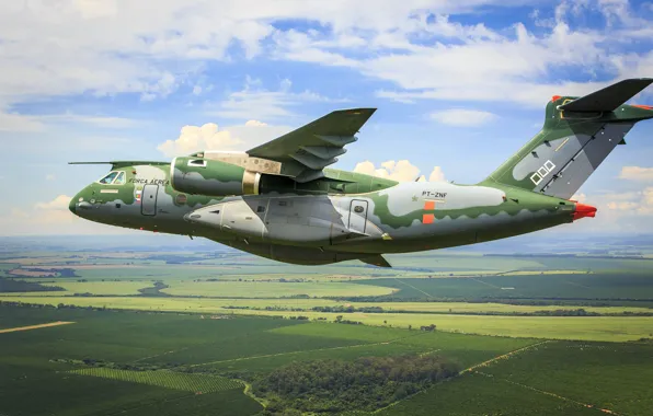 FAB, Embraer, KC-390, military aircraft, Força Áerea Brasileira, Brazilian Air Force