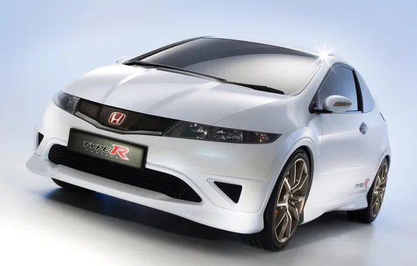 Concept, купе, 2006, концепт-кар, Honda, Civic Type-R, Honda Civic Type-R Concept