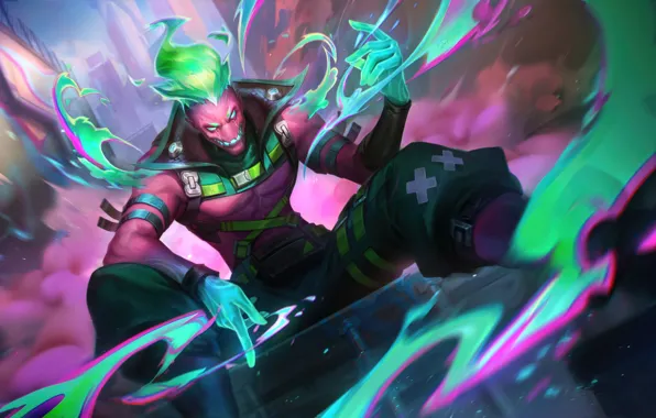 Art, League of Legends, LoL, skin, Brands, Street Demon