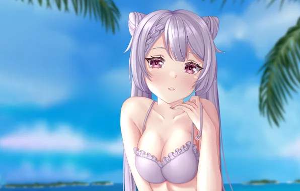 Wet, bikini, swimwear, swimsuits, bikini top, wet hair, wet skin, bikini bra