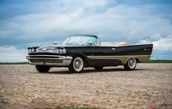 Авто, небо, кабриолет, Convertible, Adventurer, DeSoto
