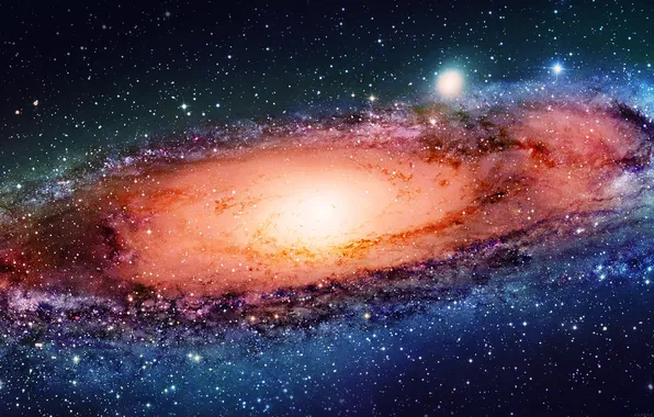 Space, universe, nebula, stars, planet, Milky Way, galaxy, atmosphere