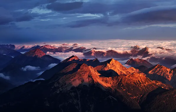 Горы, Германия, Альпы