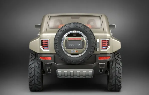 Hummer, Concept-Rear