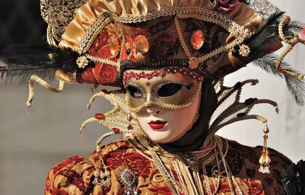 Картинка маска, костюм, Венеция, карнавал