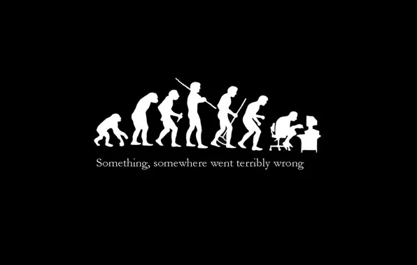 Картинка текст, надписи, something, чёрный