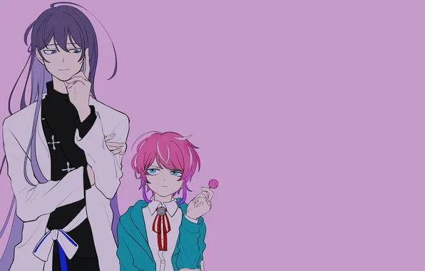Двое, персонажи, чупа чупс, hypnosis mic