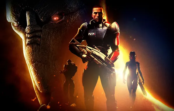 Mass effect, shepard, saren arterius