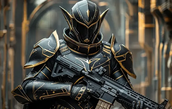 Armor, weapon, elf, sci fi