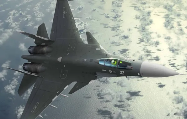 Sukhoi, su-30, russian jet, Fighter plane
