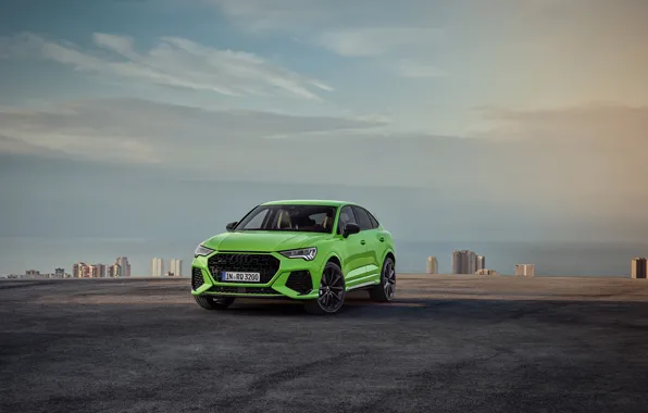 Audi, вечер, кроссовер, Sportback, 2020, RS Q3