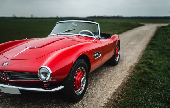 Картинка BMW, red, 507, 1959, BMW 507