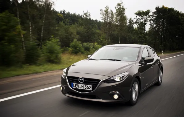 Скорость, Mazda, grey, мазда, матрёшка