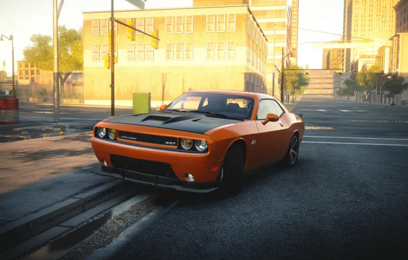 City, Dodge Challenger, The Crew