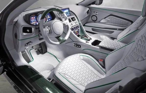 Aston Martin, салон, 2018, Mansory, Cyrus, DB11