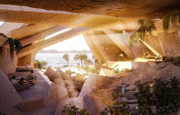 Sun light, neom, saudi arabia, xaynor, ultimate members club