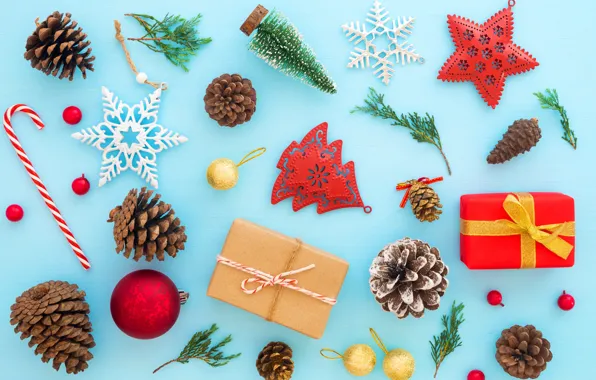 Елка, Новый Год, Рождество, подарки, Christmas, wood, New Year, decoration