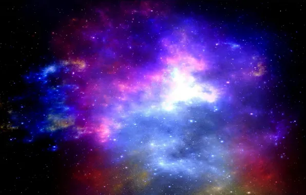 Космос, туманность, space, nebula