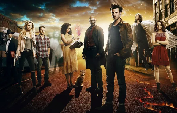 Demon, hitman, neko, cat, angel, supernatural, season one, witch