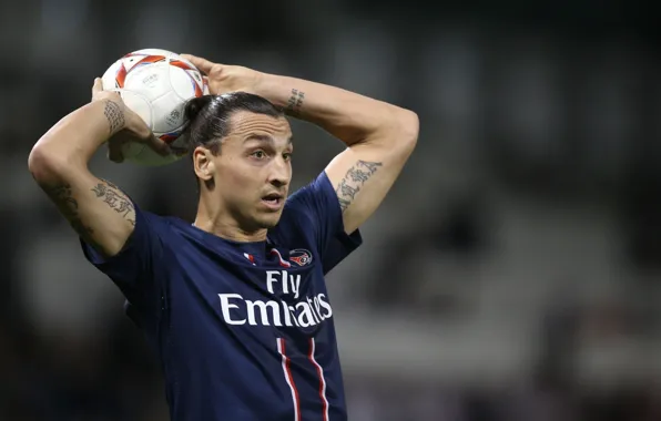 Спорт, Футбол, Football, Sport, Футболист, PSG, Ибрагимович, Ibrahimovich