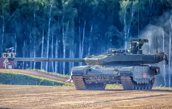 Картинка полигон, демонстрация, Т-90М, Модернизированный танк РФ