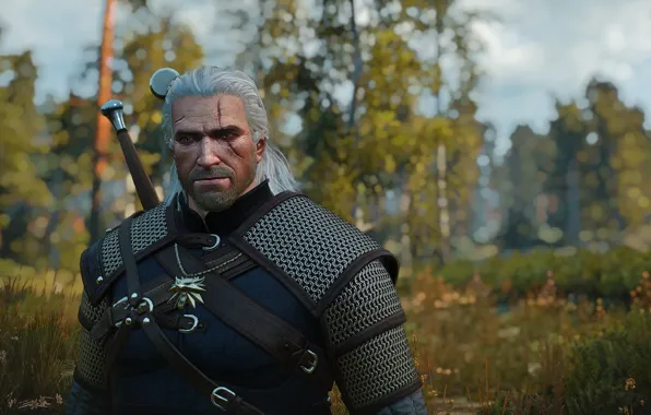 Картинка Witcher, The Witcher 3 Wild Hunt, Geralt From Rivia