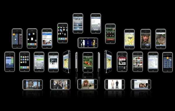 Iphone, бренд, телефоны, айфоны, телефончики, мобильники, мобилки