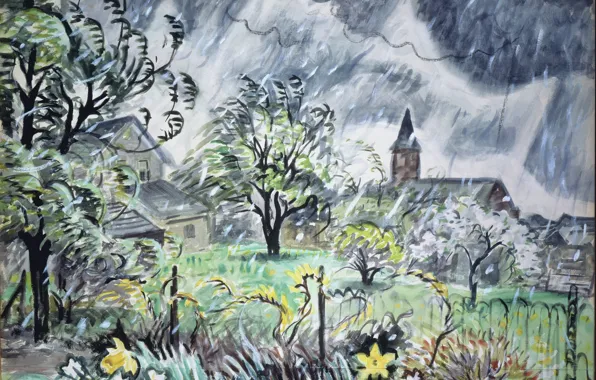 Картинка 1948, Early Spring, Charles Ephraim Burchfield, (May)