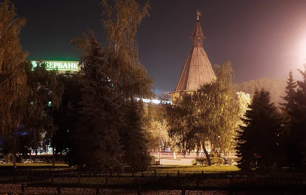 Осень, Кремль, Россия, Тула, Самовары