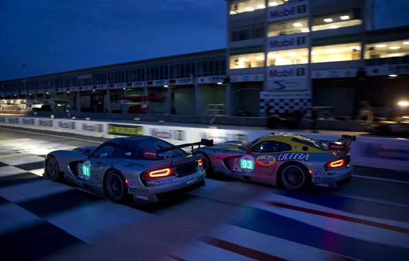 Гонки, Dodge Viper, race, 2013, Le Mans 24