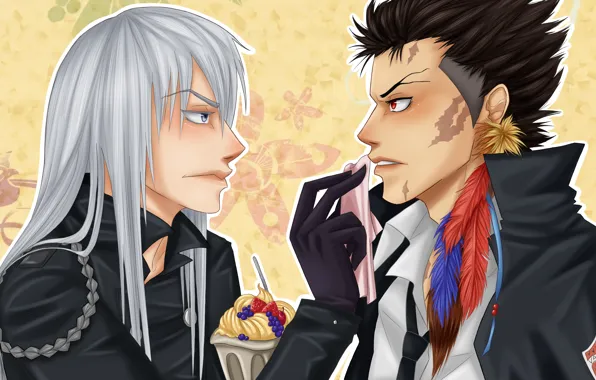 Платок, Katekyo Hitman REBORN, Учитель мафиози Реборн, Скуало, Занзас